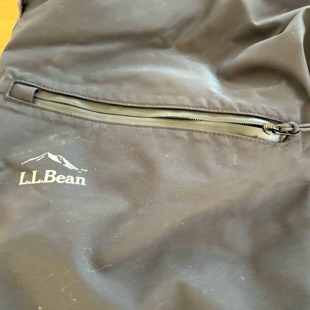 L.L. Bean Black Insulated Snow Pants - Picture 2 of 4